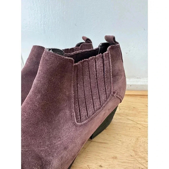 Crown Vintage 8M Purple Booties - Picture 3 of 8